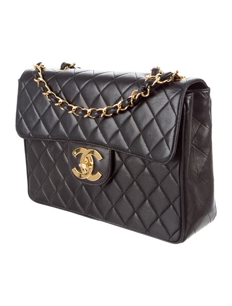 chanel jumbo bag size|jumbo classic chanel bag price.